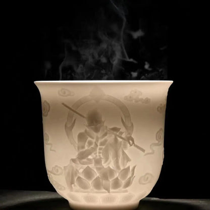 Ceramic Chinese Kung Fu Teacup