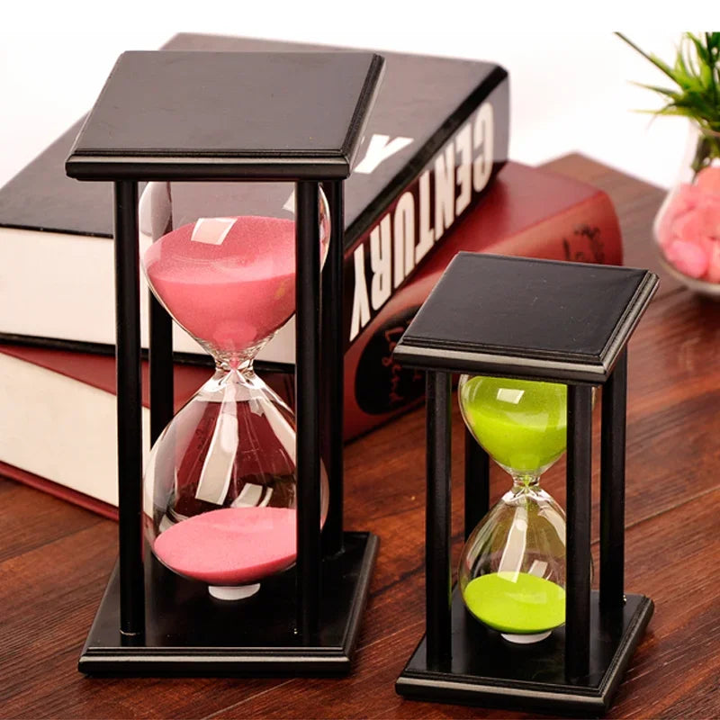 Wooden Hourglass Modern Sandglass Ornaments