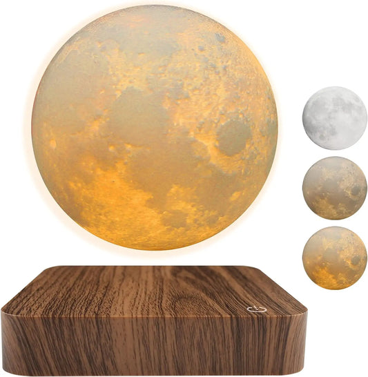 Levitating Moon Magnetic Floating Night Light