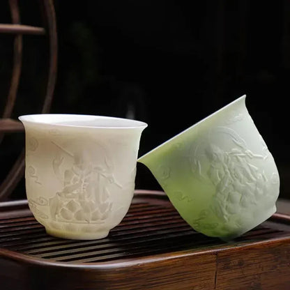 Ceramic Chinese Kung Fu Teacup