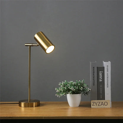 Nordic Creative Golden Table Lamp