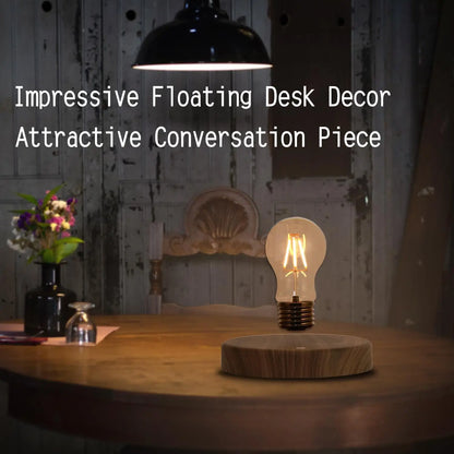 Levitating Wireless Magnetic Floating LED Desk