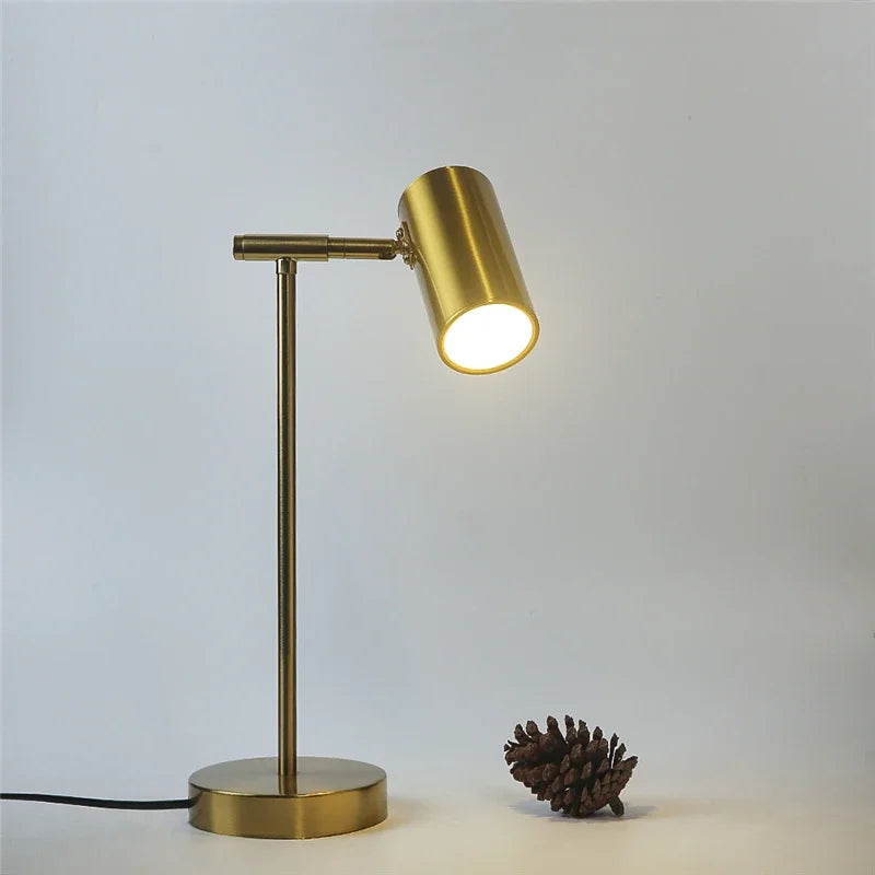 Nordic Creative Golden Table Lamp