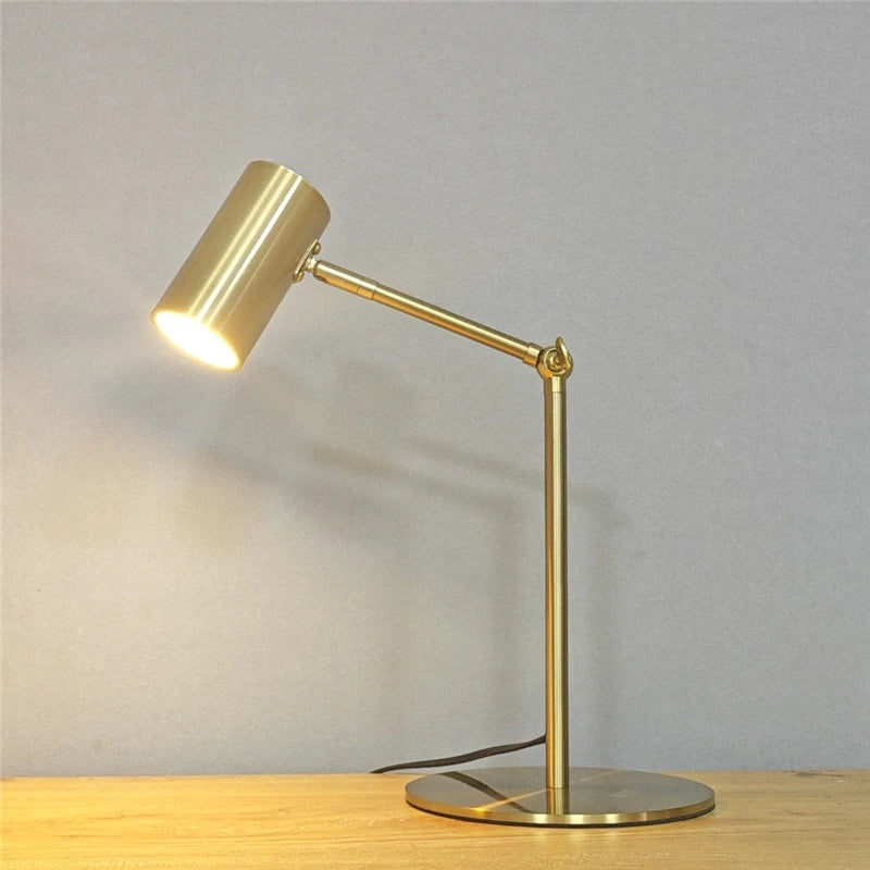 Nordic Creative Golden Table Lamp