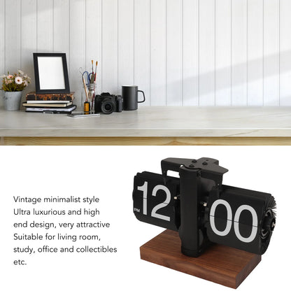 Digital Flip Down Clock Retro Automatic Turning