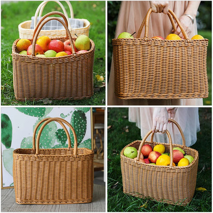 Woven Picnic Baskets Handmade Wicker Basket