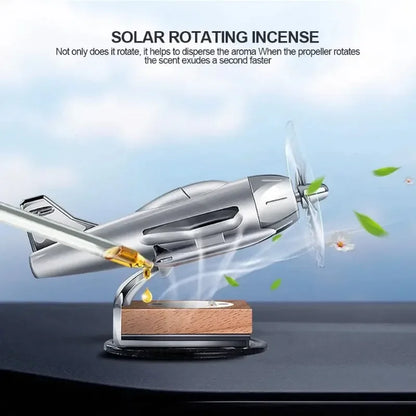 Car Air Freshener Solar Aircraft Ornament