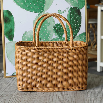 Woven Picnic Baskets Handmade Wicker Basket