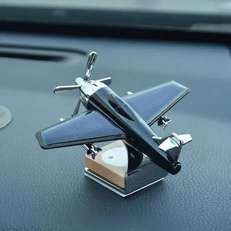 Car Air Freshener Solar Aircraft Ornament