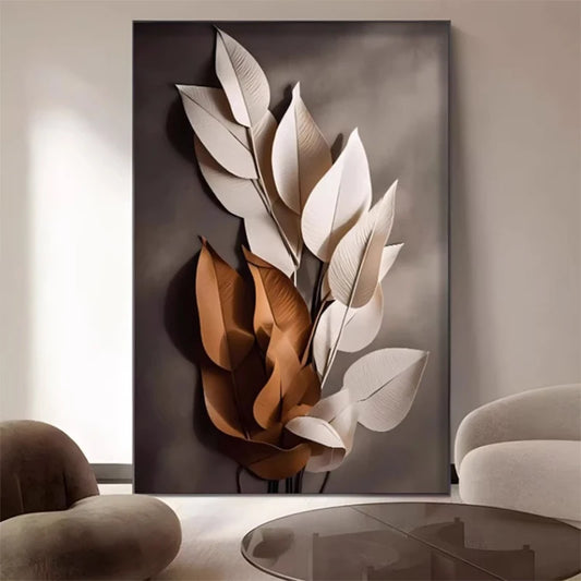 Luxury Flower Wabi Sabi Nordic Canvas Print