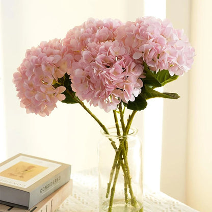 Artificial Silk Peony Hydrangea Flower