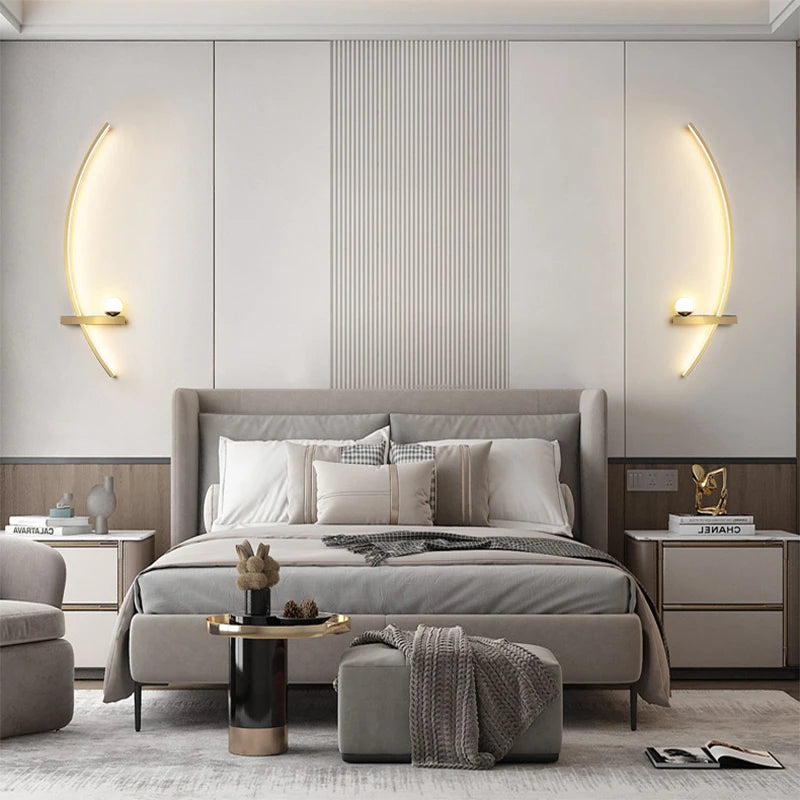 Modern LED Wall Lamp Minimalist Stripes