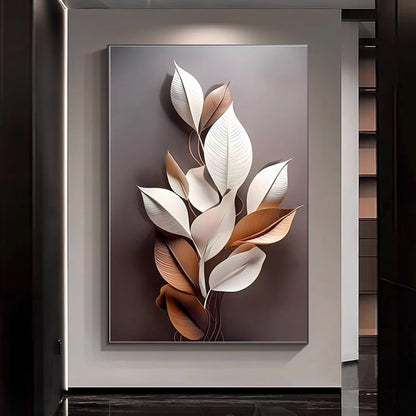 Luxury Flower Wabi Sabi Nordic Canvas Print