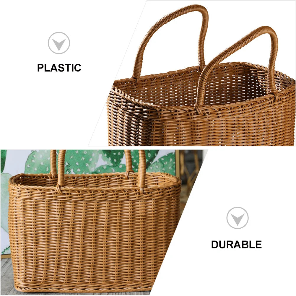 Woven Picnic Baskets Handmade Wicker Basket